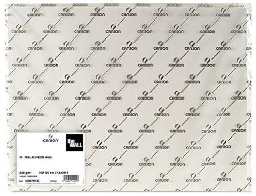 Papier à dessin "The Wall" - 500 x 700 mm - 200 g/m²