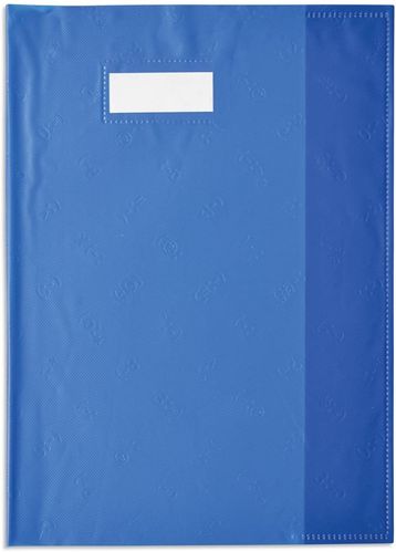 Protège-cahiers Styl SMS, 240 x 320 mm - Bleu