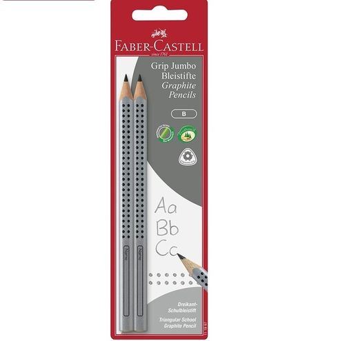 Crayon à papier "Jumbo Grip" - B - Blister de 2