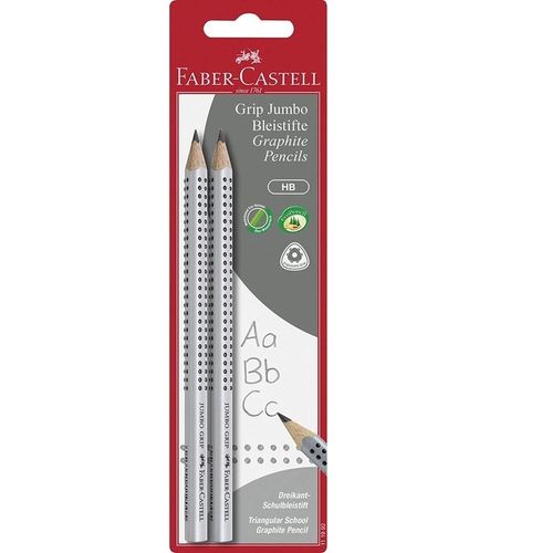 Crayon à papier "Jumbo Grip" - HB - Blister de 2