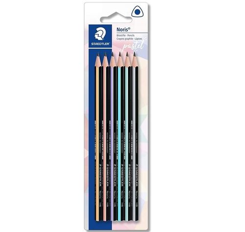 Crayons "Noris pastel" - Pack de 6