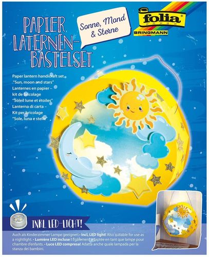 Kit de lanterne "Soleil, Lune & Etoiles"