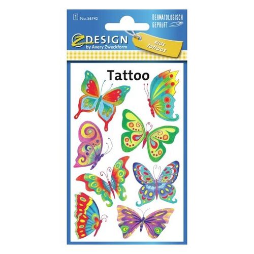 Tatouages ZDesign Kids "Papillons"