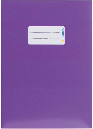 Protège-cahier, en carton, A5 - Violet