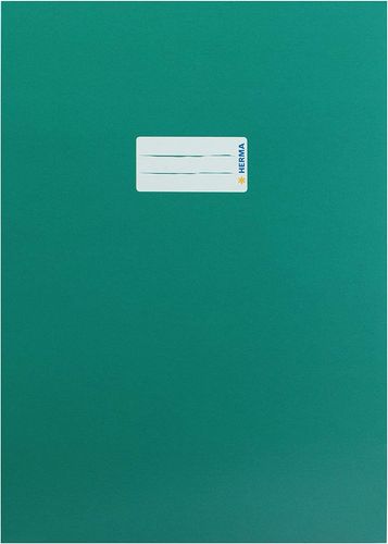 Protège-cahier, en carton, A4 - Vert foncé