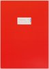 Protège-cahier, en carton, A4 - Rouge