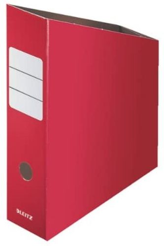 Porte-revues en carton - D80 - A4 - Rouge