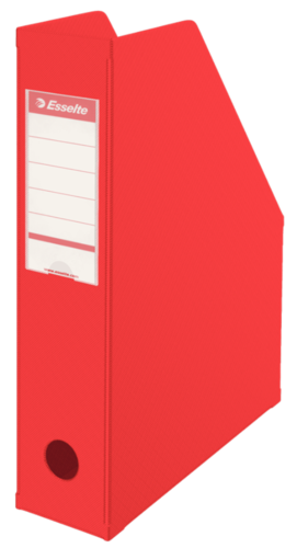 Porte-revues "Vivida" carton - A4 - D70 - Rouge