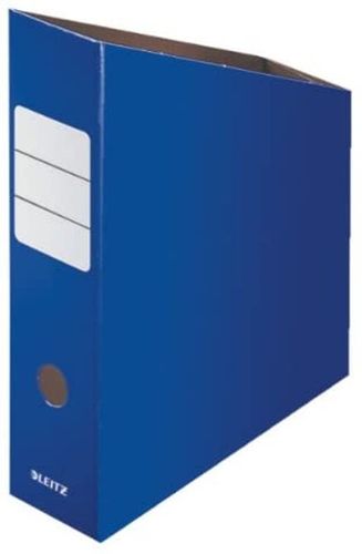 Porte-revues en carton - D80 - A4 - Bleu