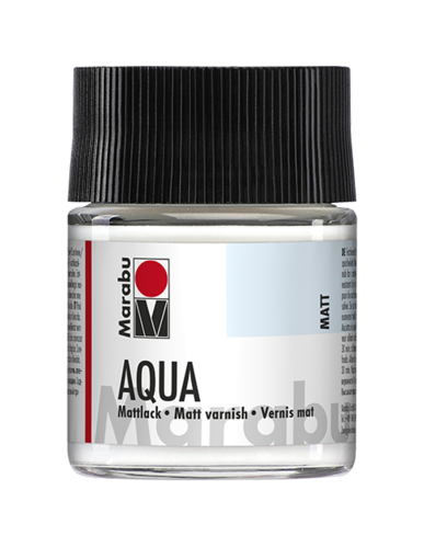 Vernis transparent Aqua - Mat - 50 ml