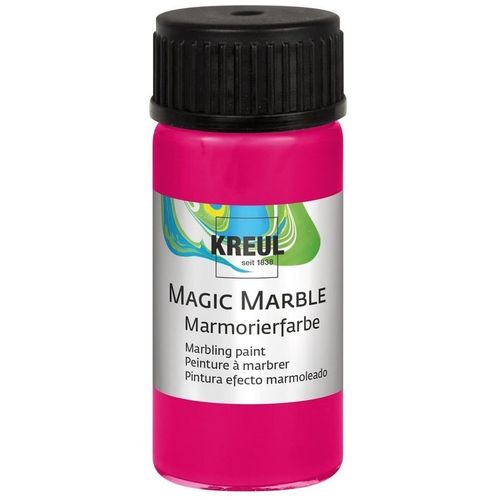 Peinture à marbrer "Magic Marble" - 20 ml - Rose néon
