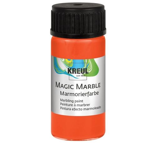 Peinture à marbrer "Magic Marble" - 20 ml - Orange
