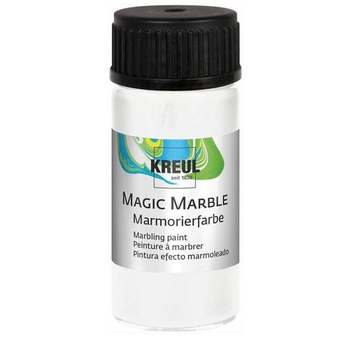 Peinture à marbrer "Magic Marble" - 20 ml - Blanc