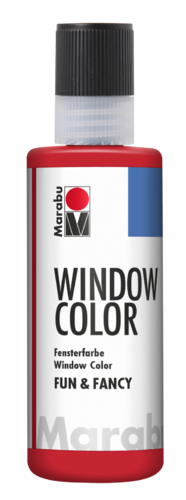 Window Color "fun & fancy" - 80 ml - Rouge cerise