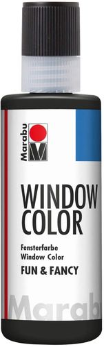Window Color "fun & fancy" - 80 ml - Contours noir