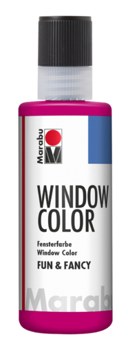 Window Color "fun & fancy" - 80 ml - Framboise