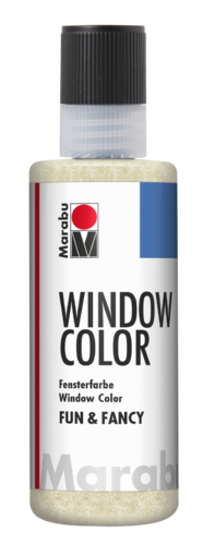 Window Color "fun & fancy" - 80 ml - Or pailleté