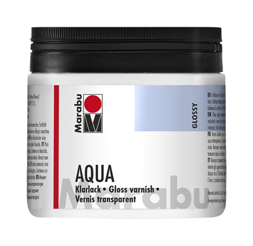 Vernis transparent Aqua - Brillant - 500 ml