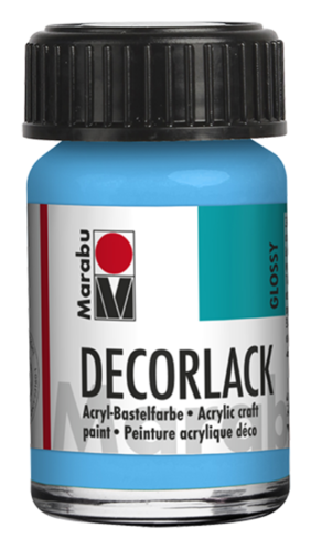 Vernis acrylique "Decorlack" - 15 ml - Bleu clair