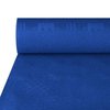 Nappe damassée - (l)1 x (L)50 m - Bleu foncé