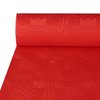 Nappe damassée - (l)1,20 x (L)8 m - Rouge