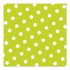 Serviettes à motif "Dots" - Vert citron