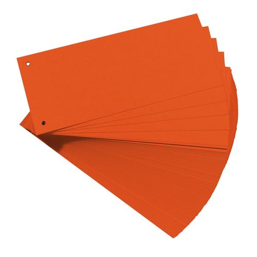 Intercalaires - Pour A4 - Rectangulaire - Orange