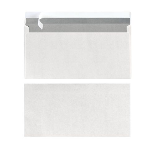 Enveloppes DL - Par 25 - Sans fenêtre - Blanc