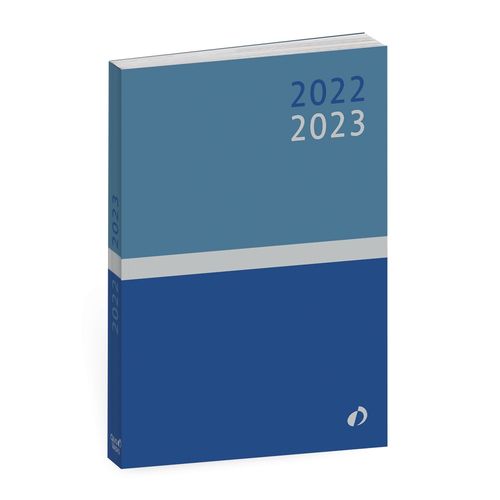 Textagenda "Welcome" - Bleu - 2022/2023