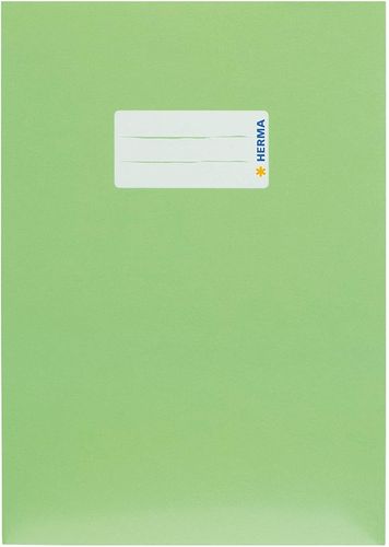 Protège-cahier, en carton, A5 - Vert prairie