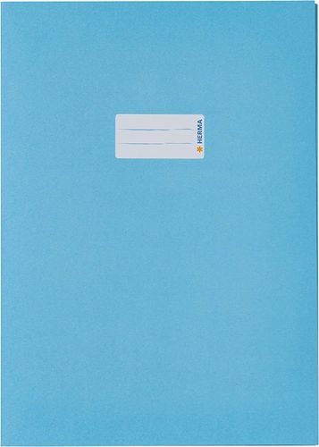 Protège-cahier, en papier, A4 - Bleu clair