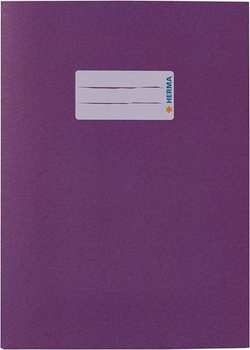 Protège-cahier, en papier, A5 - Violet