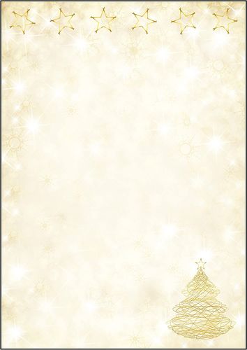 Papier à motif de Noël "Graceful Christmas", A4