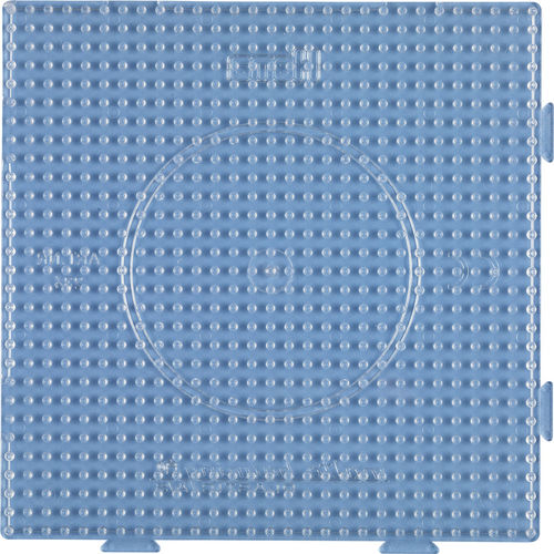 Plaque pour perles midi "grand carré" - Transparent