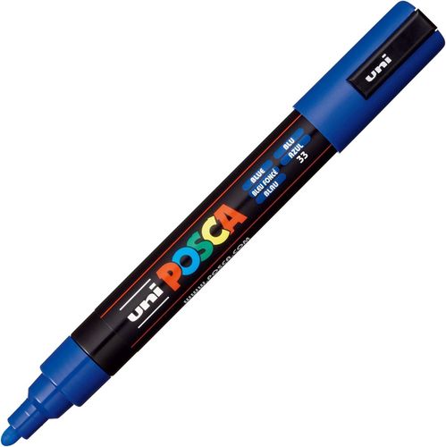Posca - Marqueur à pigment PC-5M - Bleu foncé
