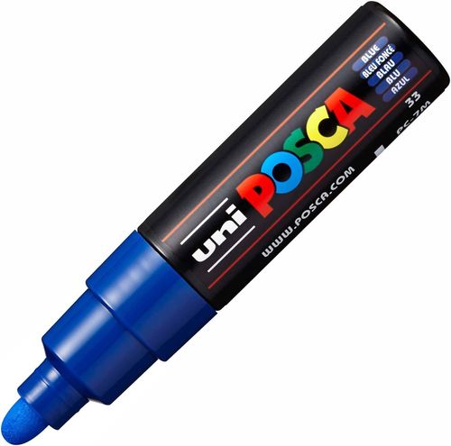 Posca - Marqueur à pigment PC-7MC - Bleu foncé