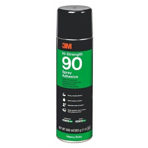 Colle aérosol "Haute Performance 90" - 500 ml - Beige