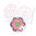 Carnet de coloriage "Graffy Pop Mandala" - Rose