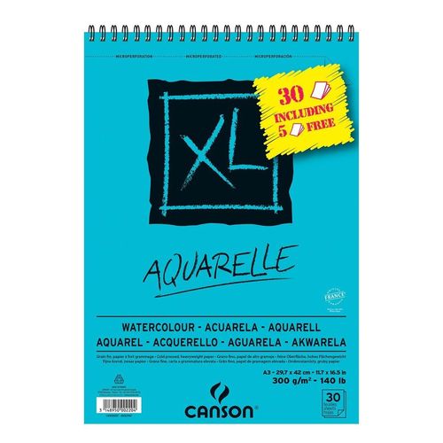 Bloc "XL Aquarelle" - Promo - A3