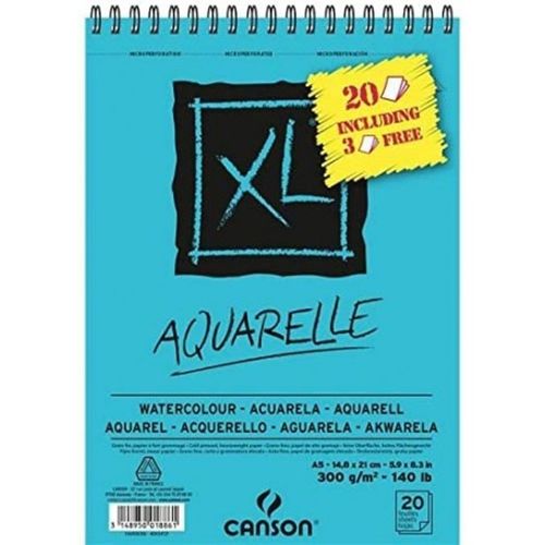 Bloc "XL Aquarelle" - Promo - A5