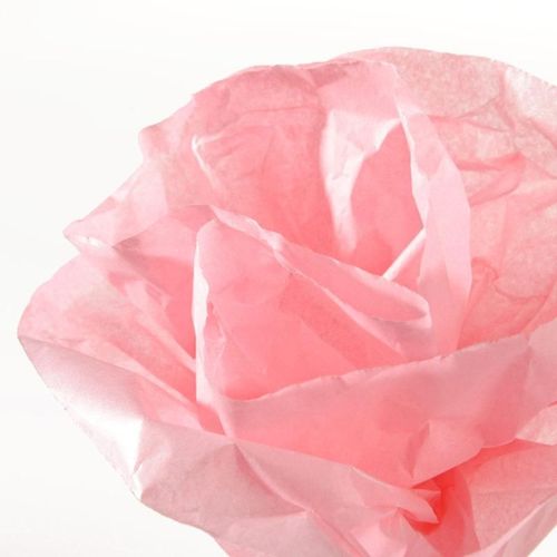 Papier de soie - 0,5 x 5,0 m - 20 g/m² - Rose acidulé