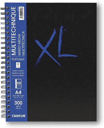 Carnet de dessin "XL Book Mixed Media Textured" - A4