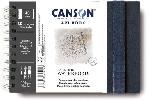 Carnet "Art Book Saunders Waterford" - A5 Paysage