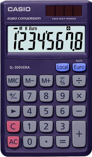 Calculatrice de poche SL-300 VERA - Solaire / à pile