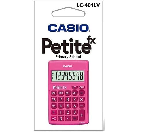 Calculatrice LC-401 LV-BU "Petite fx" - Rose