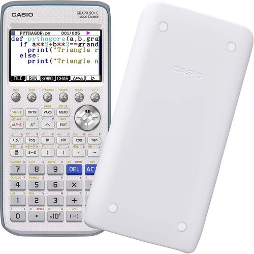 Calculatrice graphique Graph 90+E, mode examen