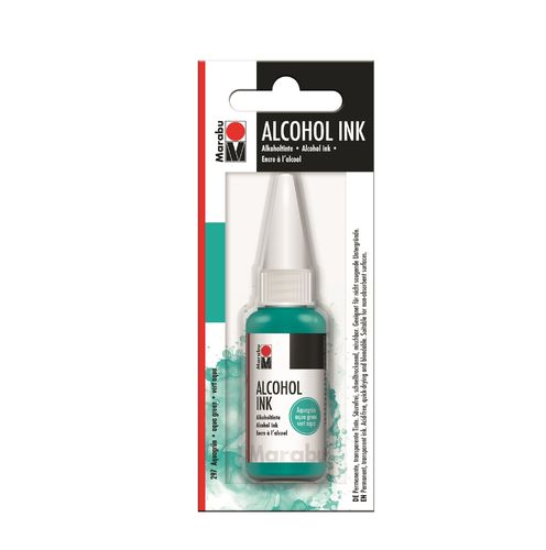 Encre permanente "Alcohol Ink", 20 ml - Vert d'eau