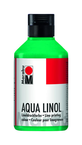 Couleur pour linogravure Aqua, 250 ml - Vert-bleu