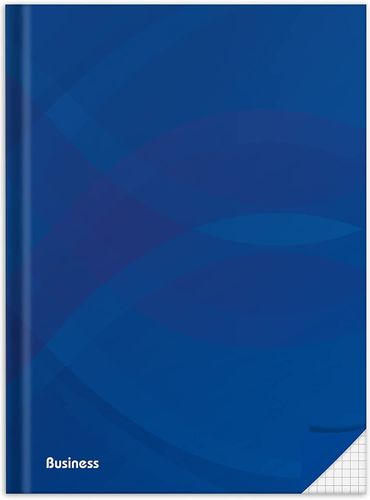Cahier "Business bleu" - 192 pages - A4 - 5x5 - Bleu