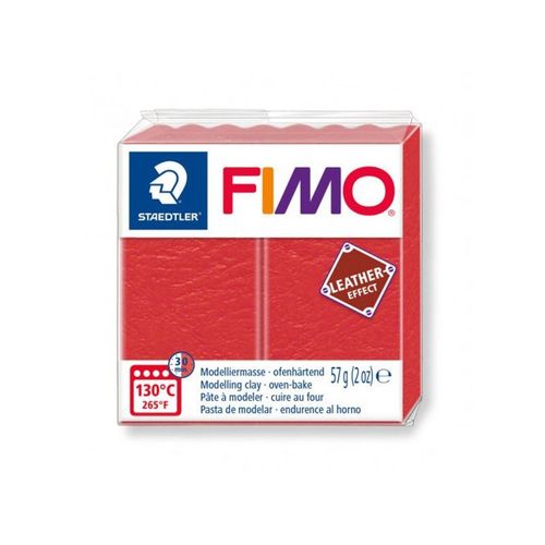 Pâte à modeler "Fimo Effect Leather" - 57 g - Pastèque
